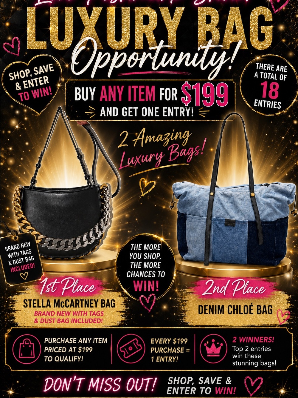 LUXURY BAG OPPORTUNITY